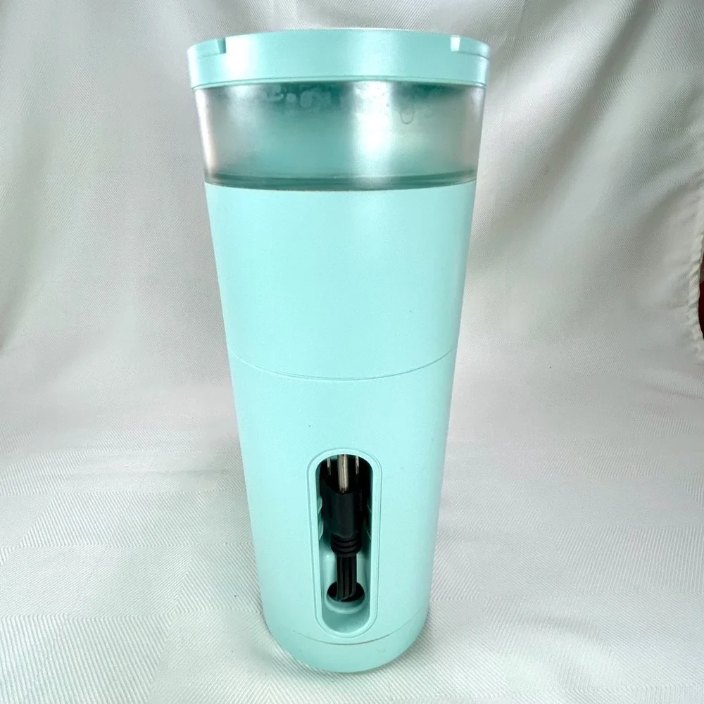 Keurig HOT BREWER K-MINI K-cup Single Serve Coffee Maker - Cool Aqua - Works